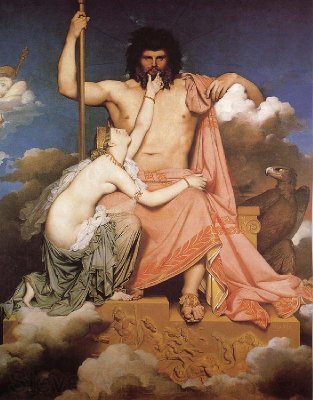 Jean-Auguste Dominique Ingres Zhulute and Xitixi Norge oil painting art